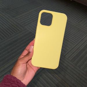 IPhone 12 Pro Max Yellow Phone Case